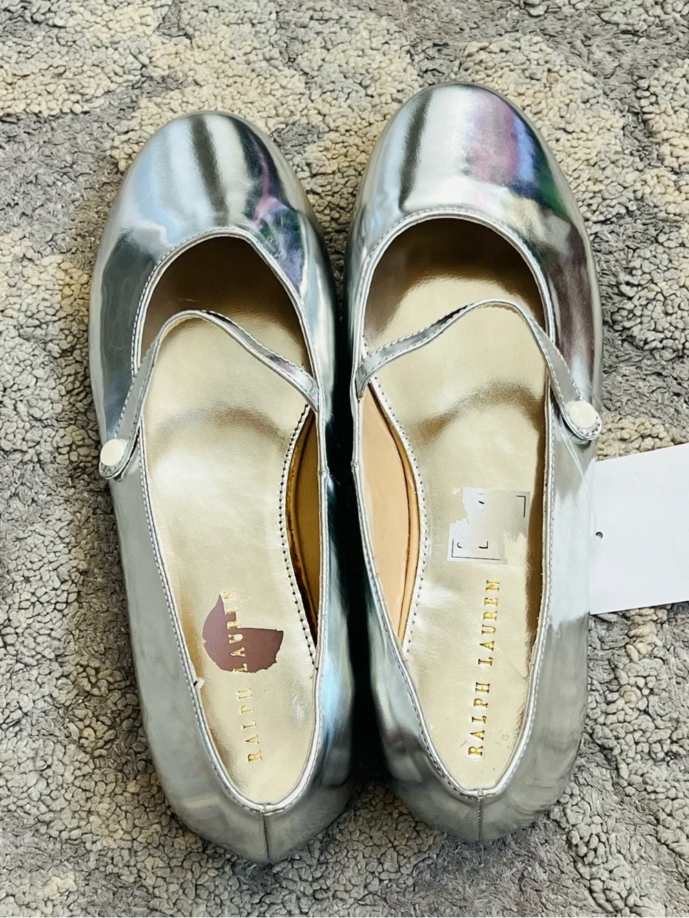 NWT❤️Polo Ralph Lauren Kids' Alyssa Mary Jane Shoes sz5